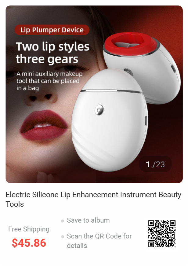 Electric Silicone Lip Enhancement Instrument Beauty Tools
