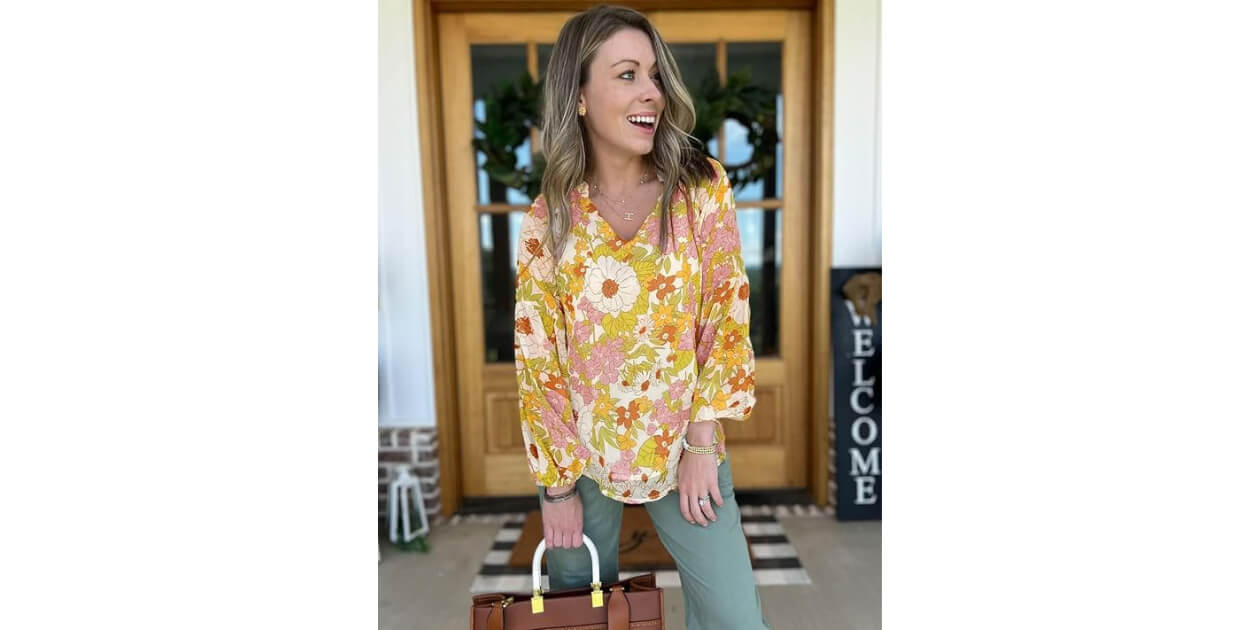 BTFBM Women’s Boho Blouse: Stylish & Lightweight
