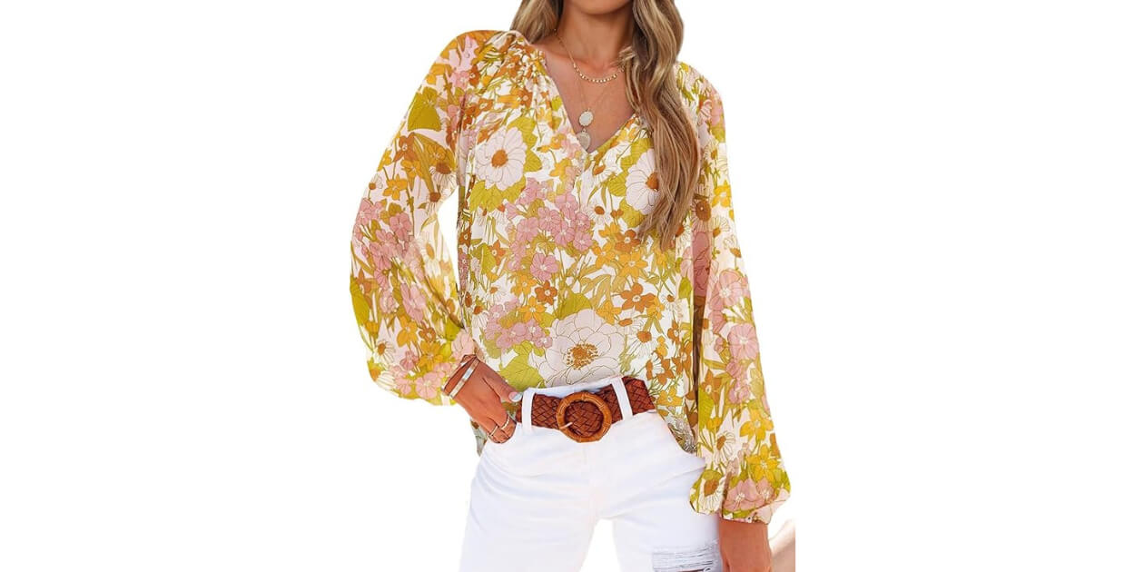 BTFBM Women’s Boho Blouse: Stylish & Lightweight