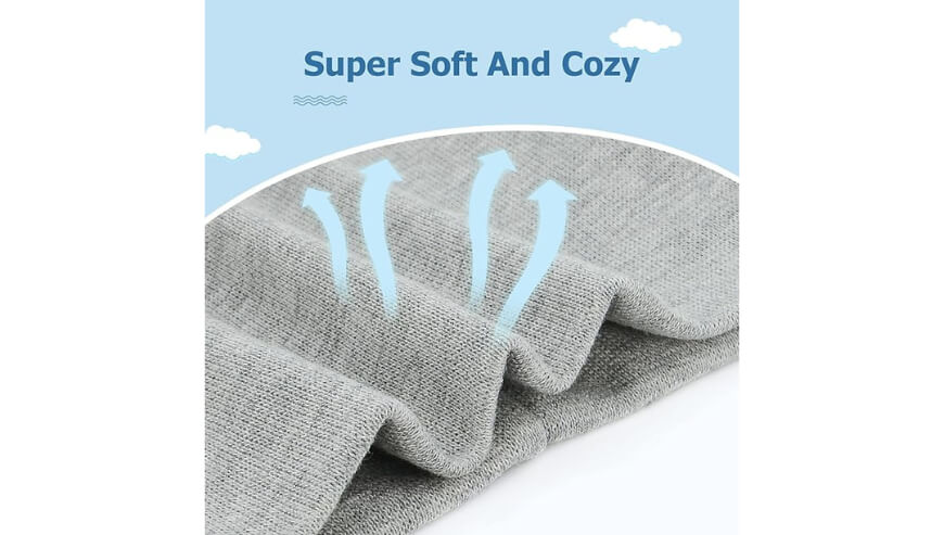 Zando Unisex Baby Beanie Caps & Mittens: Cozy Newborn Set