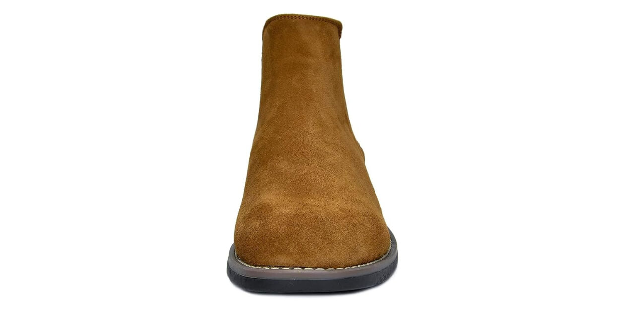 Bruno Marc Men’s Suede Chelsea Boots: Elegant & Comfortable