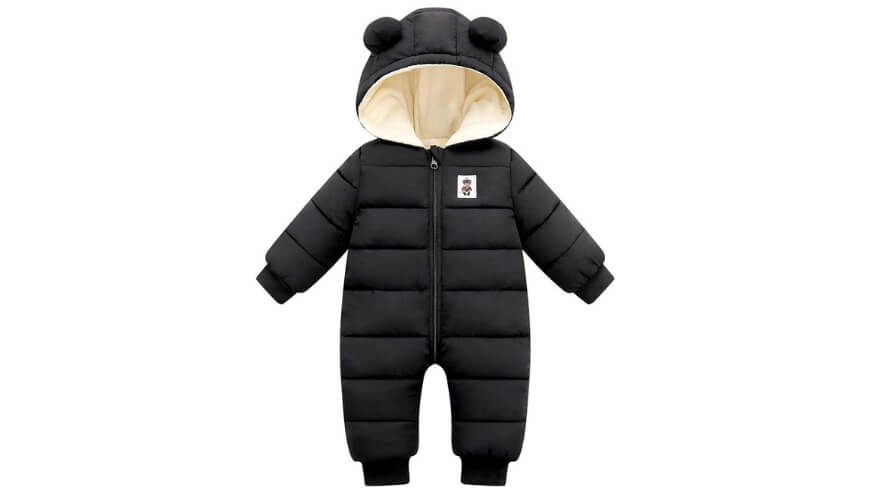 Cute Baby Snowsuit: Warm & Adorable