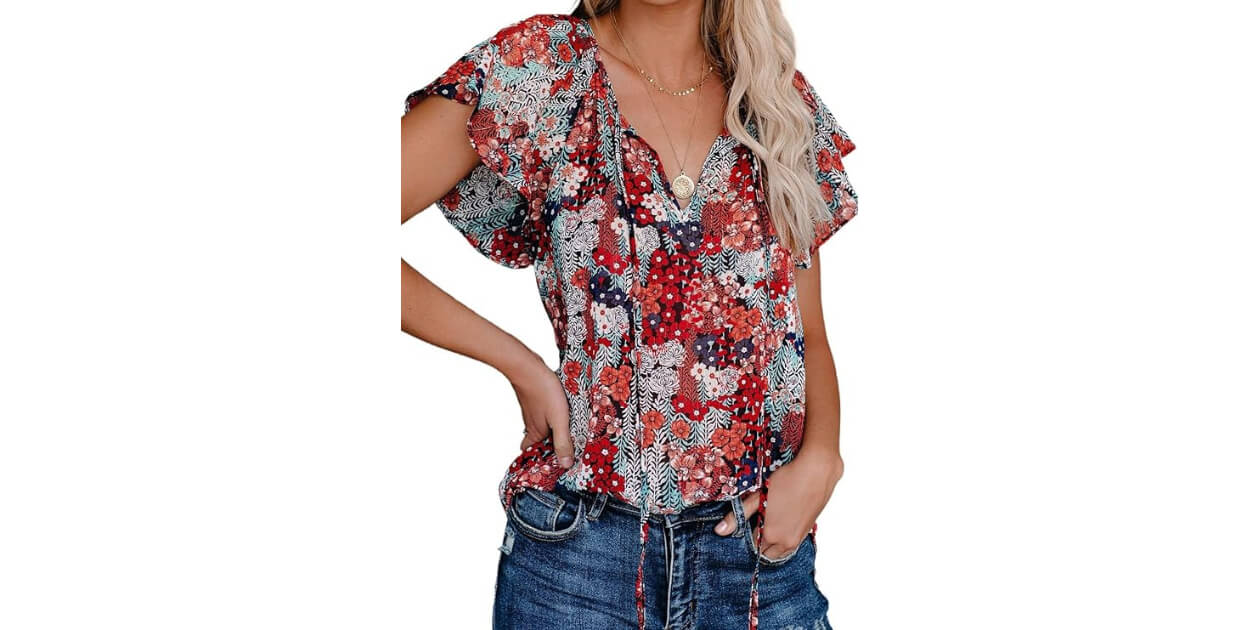 Dokotoo Women’s Boho Blouse: Stylish & Comfortable