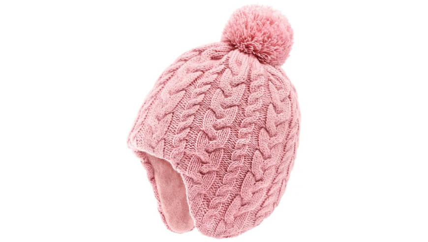 Duoyeree Kids Pom-Pom Beanie: Warm & Stylish Winter Hat