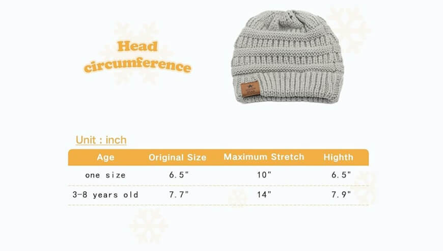 Durio Baby Beanie: Soft & Cozy Winter Hat for Toddlers