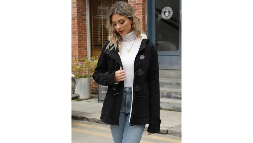 Gihuo Women’s Sherpa Jacket: Warm & Stylish