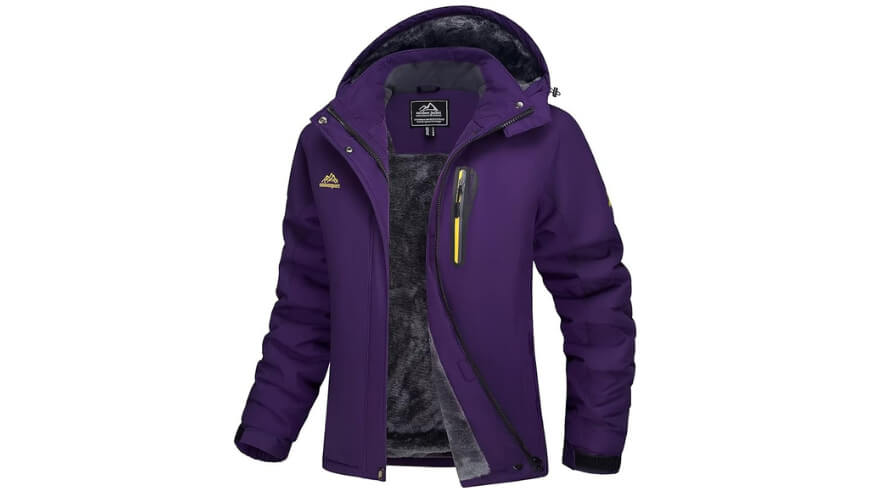 MAGCOMSEN Women’s Ski Jacket: Warm & Water Resistant
