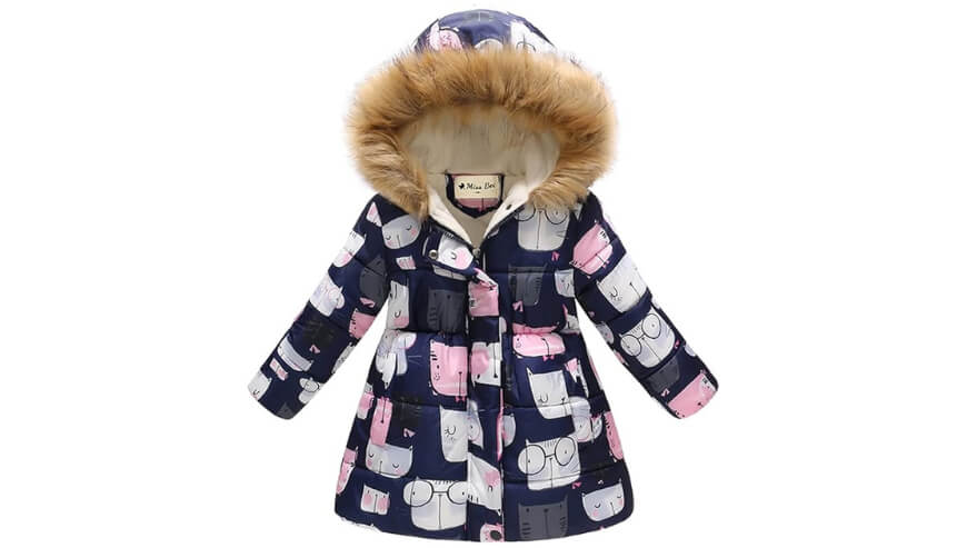 Miss Bei Girl’s Winter Coat: Warm & Stylish
