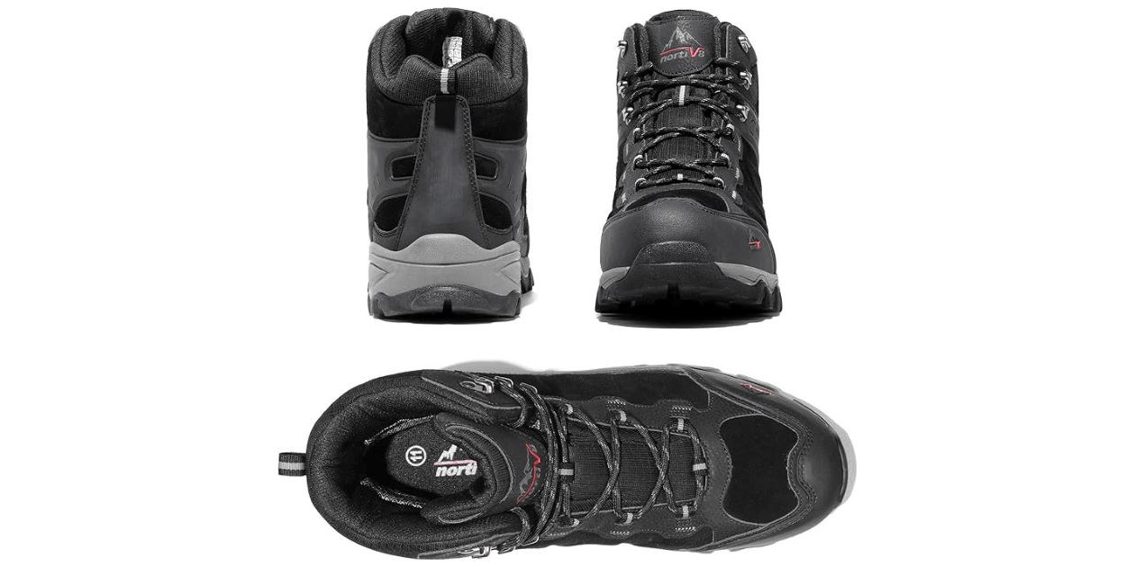 NORTIV 8 Men’s Waterproof Hiking Boots: Durable & Versatile