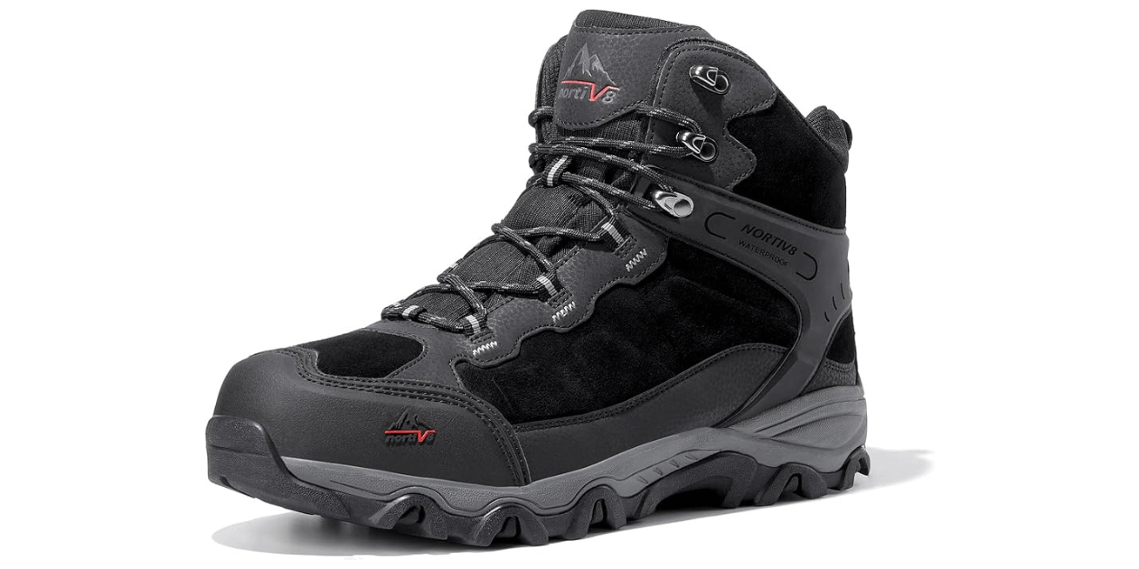 NORTIV 8 Men’s Waterproof Hiking Boots: Durable & Versatile