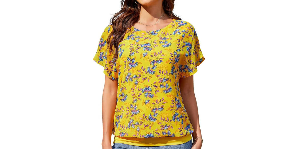 Neineiwu Women’s Chiffon Blouse: Stylish & Comfortable