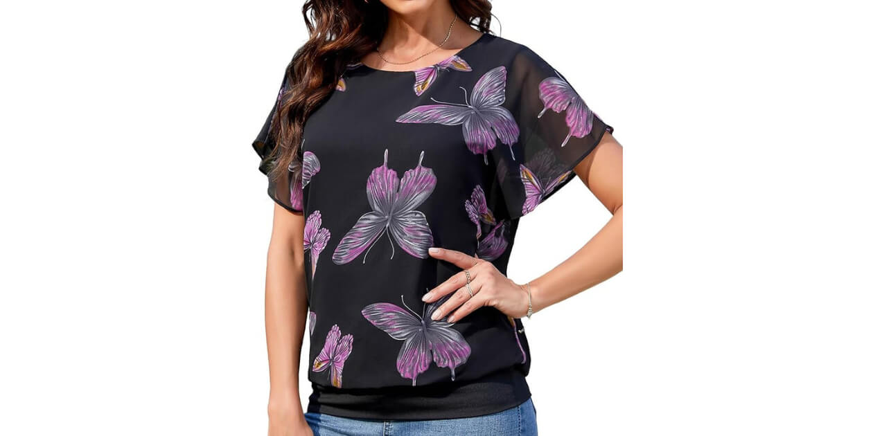 Neineiwu Women’s Chiffon Blouse: Stylish & Comfortable