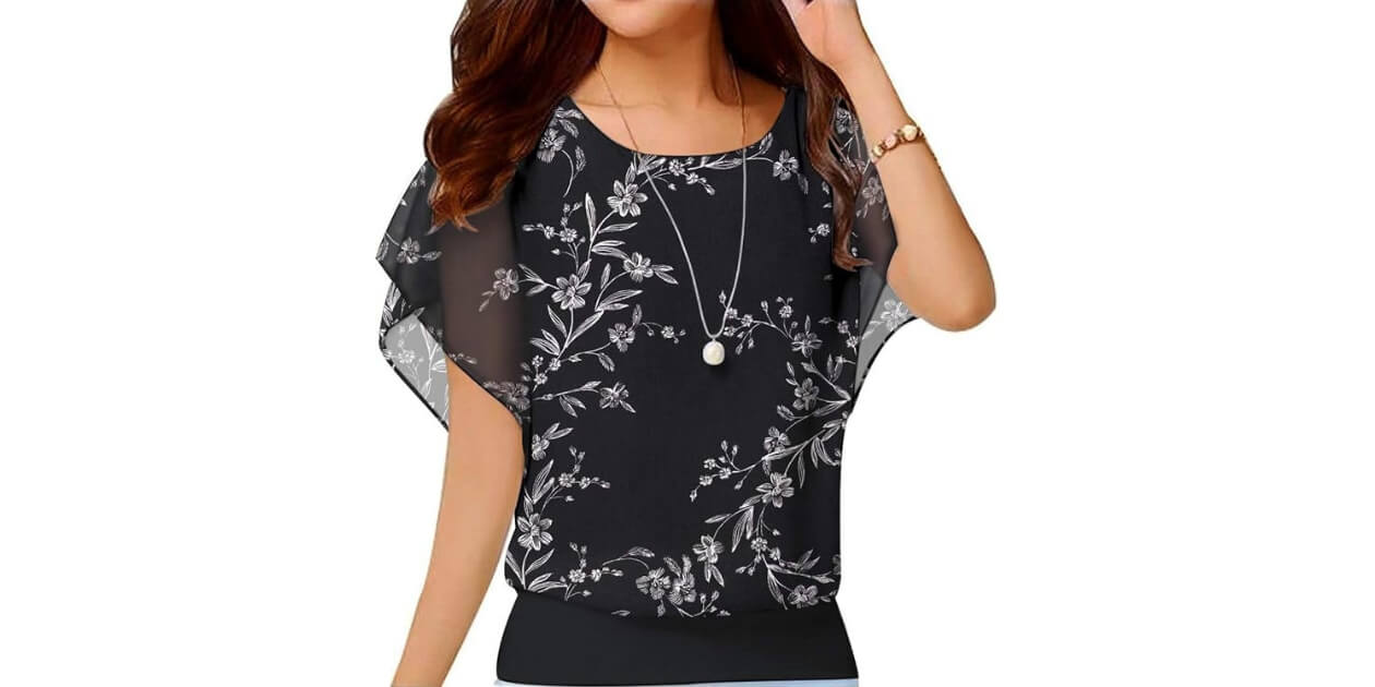 Neineiwu Women’s Chiffon Blouse: Stylish & Comfortable