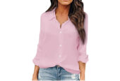 OMSJ Women’s Chiffon Blouse: Elegant & Versatile