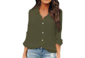 OMSJ Women’s Chiffon Blouse: Elegant & Versatile