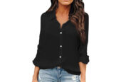 OMSJ Women’s Chiffon Blouse: Elegant & Versatile
