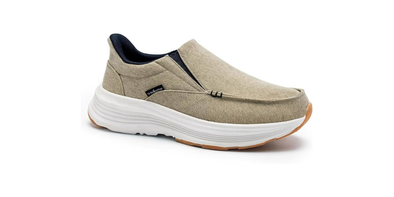 OrthoComfoot Men’s Orthopedic Loafers: Comfort & Pain Relief