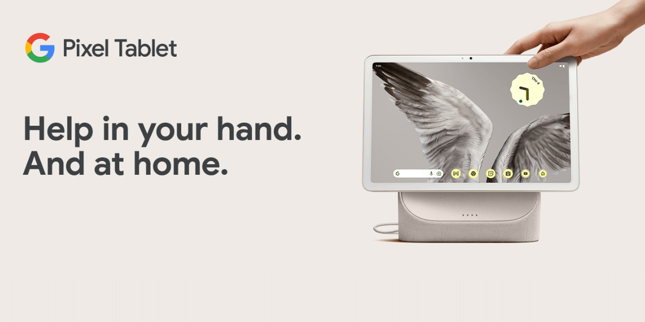 Enhanced Audio: Google Pixel Tablet with Dock