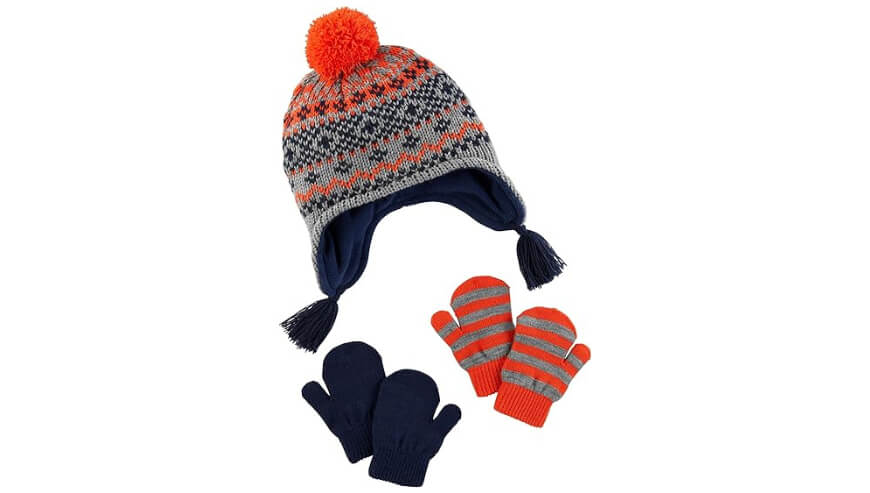 Simple Joys by Carter’s: Cozy Baby Hat & Mitten Set