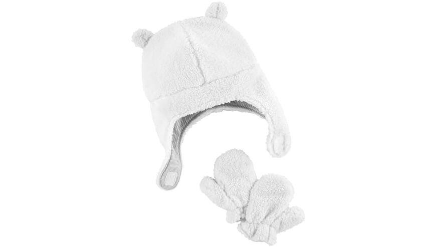 Simple Joys by Carter’s: Cozy Baby Hat & Mitten Set