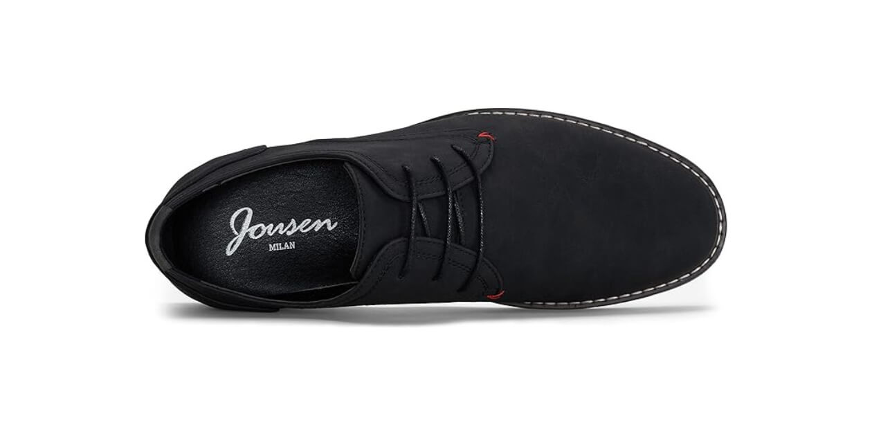 Jousen Men’s Suede Dress Shoes: Classic & Versatile