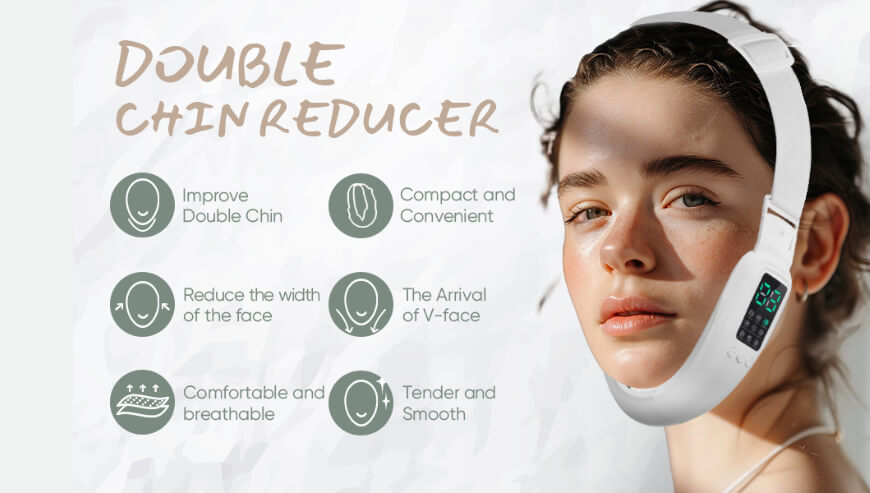 Sculpt Your Face with V-Face Double Chin Device