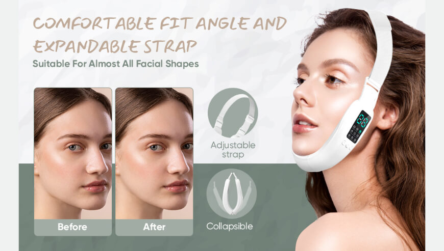 Sculpt Your Face with V-Face Double Chin Device