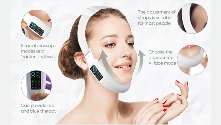 Sculpt Your Face with V-Face Double Chin Device