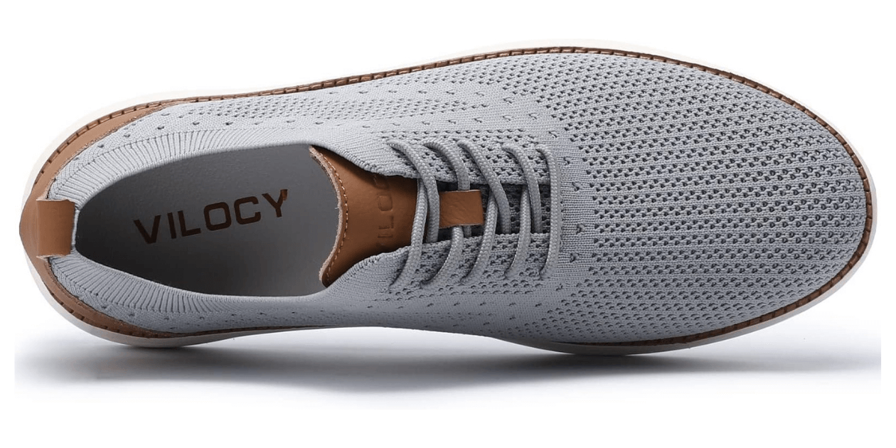VILOCY Men’s Dress Sneakers: Stylish & Comfortable