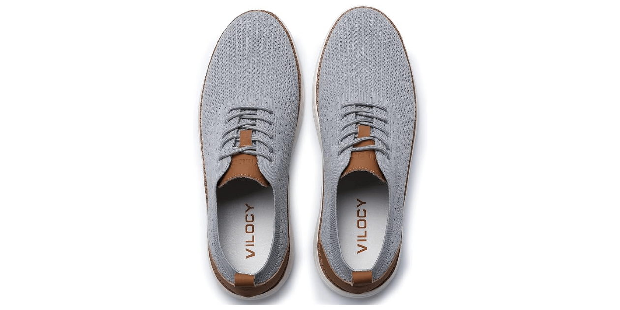 VILOCY Men’s Dress Sneakers: Stylish & Comfortable