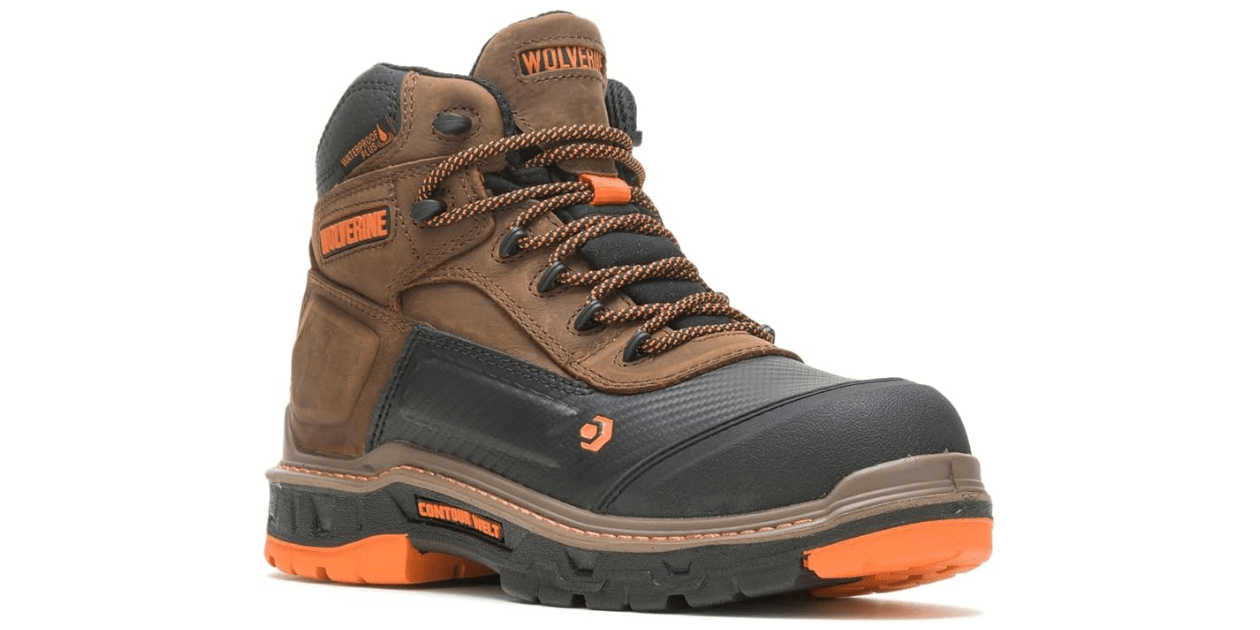 Wolverine Overpass 6″ Mid: Durable & Waterproof Work Boots