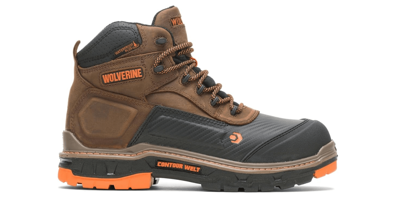 Wolverine Overpass 6″ Mid: Durable & Waterproof Work Boots