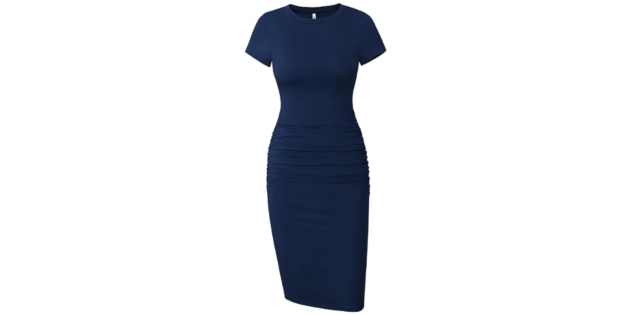 Casual Short Sleeve Summer Dress