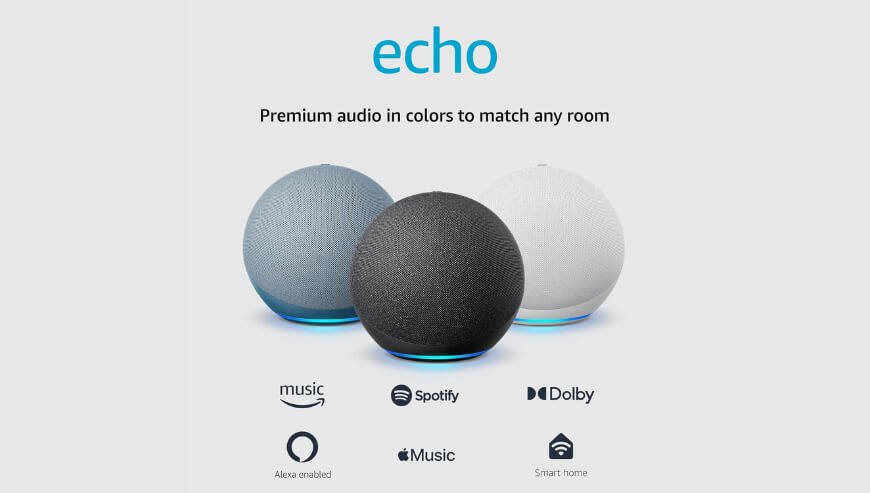 Amazon Echo 4th Gen – Alexa and Premium Sound
