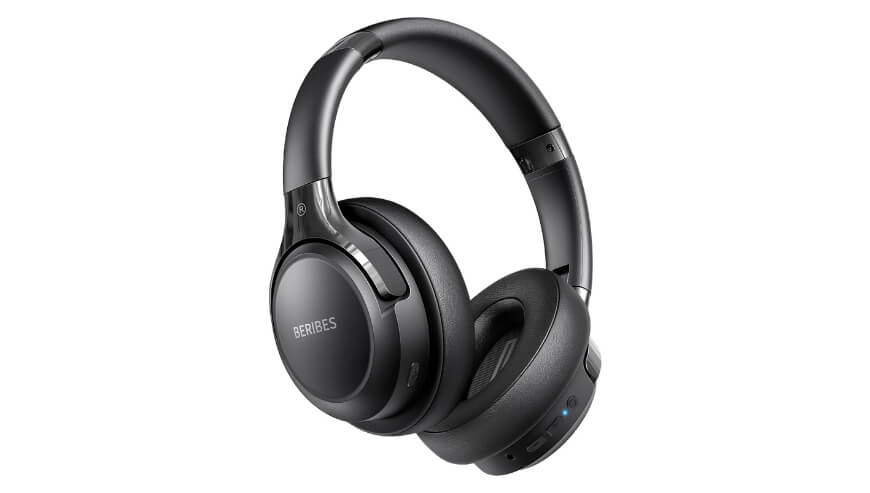 BERIBES Bluetooth Headphones – 65H Playtime & 6 EQ Modes