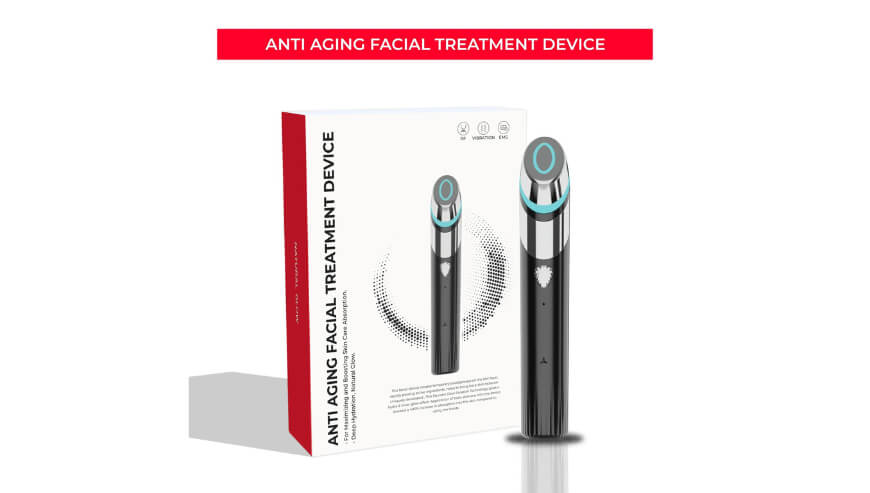 Beauty Instrument for EMS Skin Rejuvenation and Pore Tightening