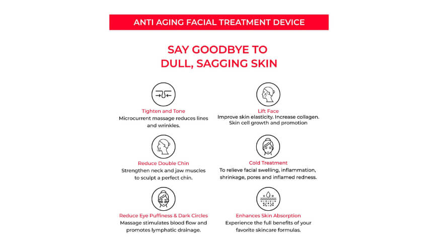 Beauty Instrument for EMS Skin Rejuvenation and Pore Tightening