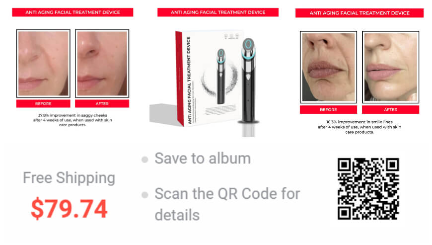 Beauty Instrument for EMS Skin Rejuvenation and Pore Tightening