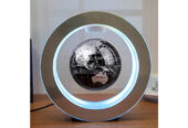 Floating Globe LED Light: Anti-Gravity World Map Display