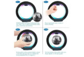 Floating Globe LED Light: Anti-Gravity World Map Display