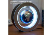 Floating Globe LED Light: Anti-Gravity World Map Display