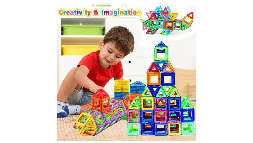 Creative Magnetic Building Blocks Set for Kids’ Learning Fun