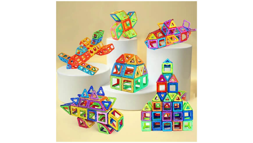 Creative Magnetic Building Blocks Set for Kids’ Learning Fun