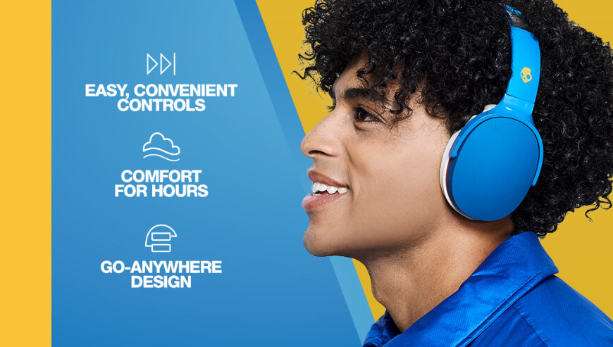 Skullcandy Hesh Evo Wireless Headphones – 36 Hr Battery