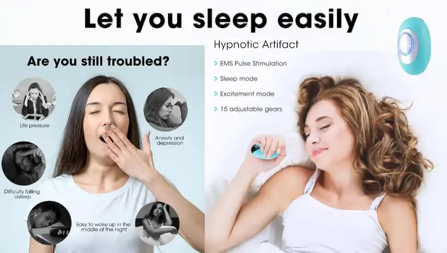 Micro-current Sleep Aid Device: Fast, Natural Sleep Relief