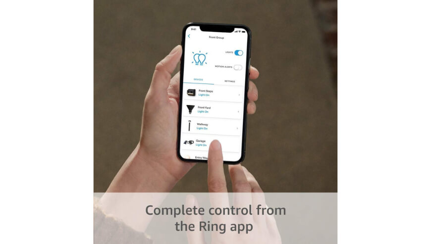 Ring A19 Smart LED Bulb Starter Kit (4-pack) with Alexa