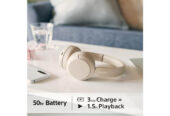 Sony WH-CH520 Wireless Bluetooth Headphones – 50 Hrs