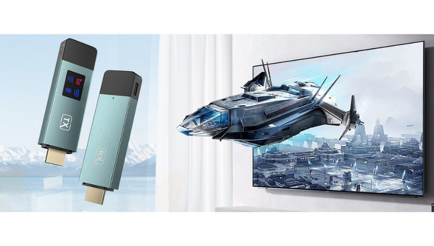 Wireless HDMI Transmitter & Receiver: Effortless HD Streaming