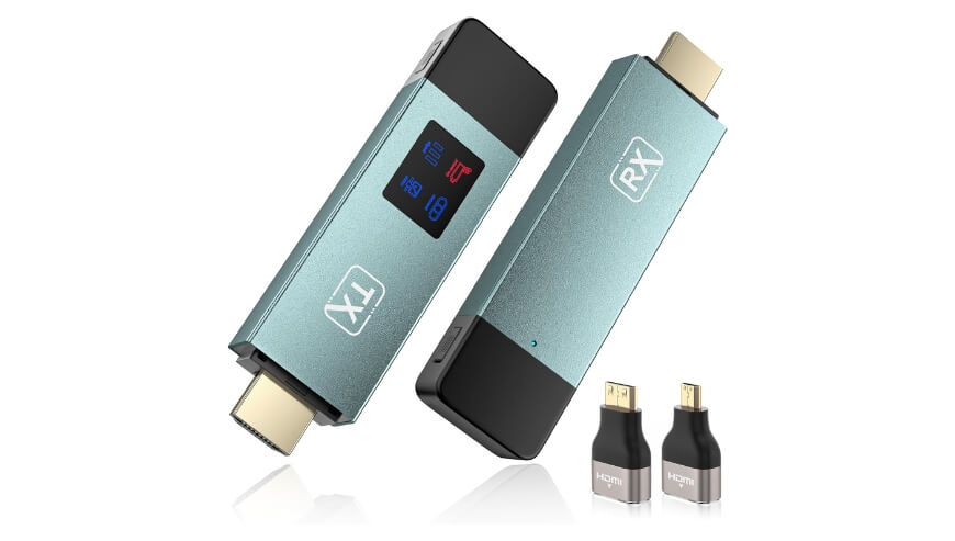 Wireless HDMI Transmitter & Receiver: Effortless HD Streaming